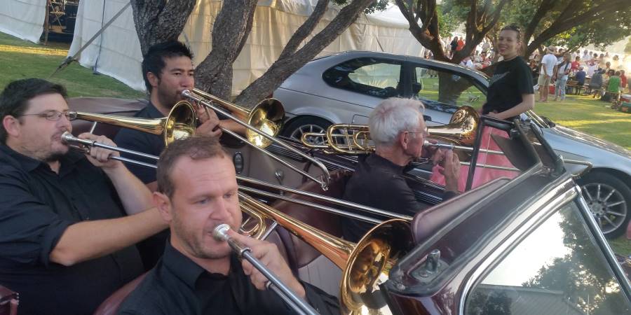 Big Band Trombone section - Scott's Landing